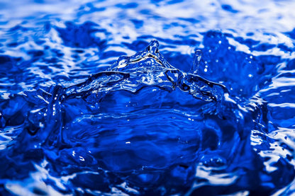 Blue Bottle Love Big filled with pure and fresh spring water