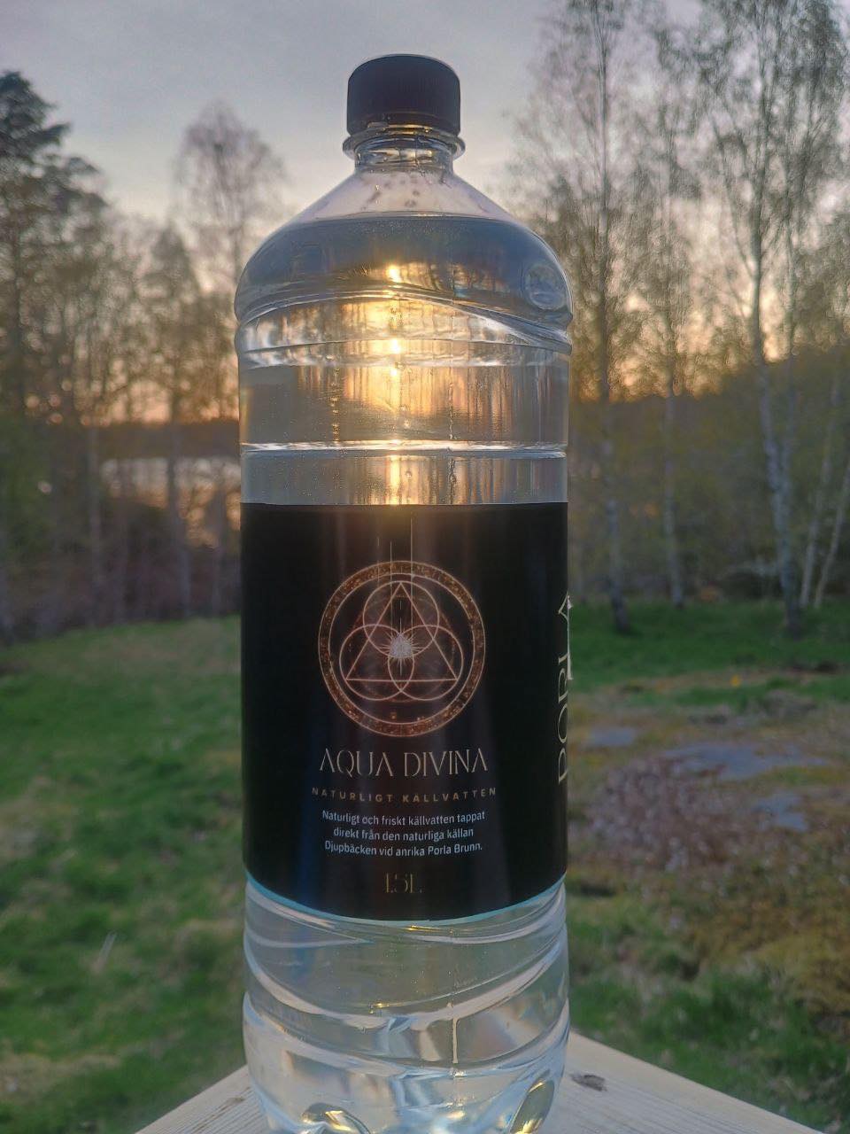 Aqua Divina SPRING WATER BOTTLES 6x 1,5 L