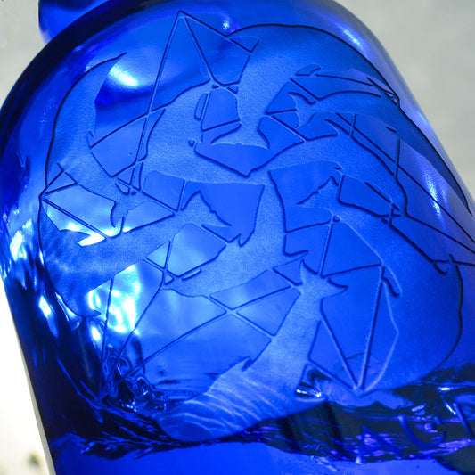Dolphin Blue Bottle Love Big (Gallon)